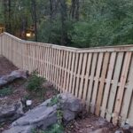 Shadow Box Fence With Cap