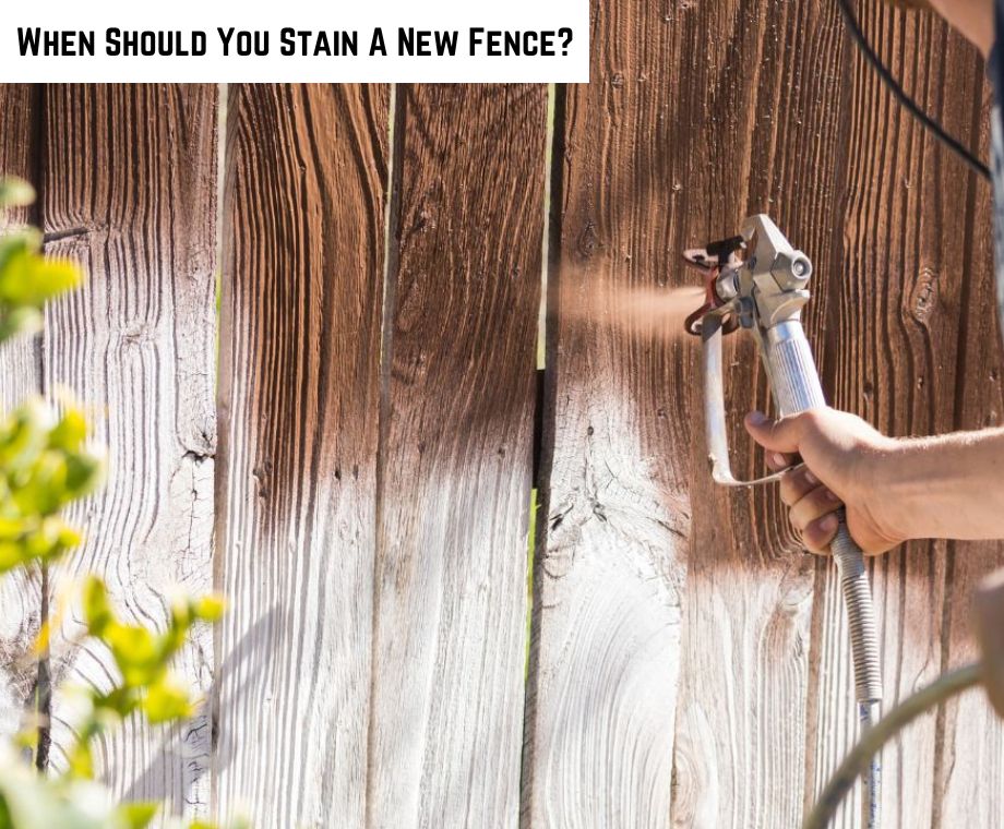 When Should You Stain A New Fence